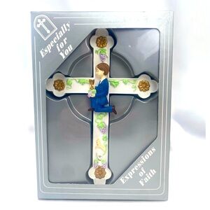 Singer Expressions Of Faith Resin Crucifix Cross 8” New With Box